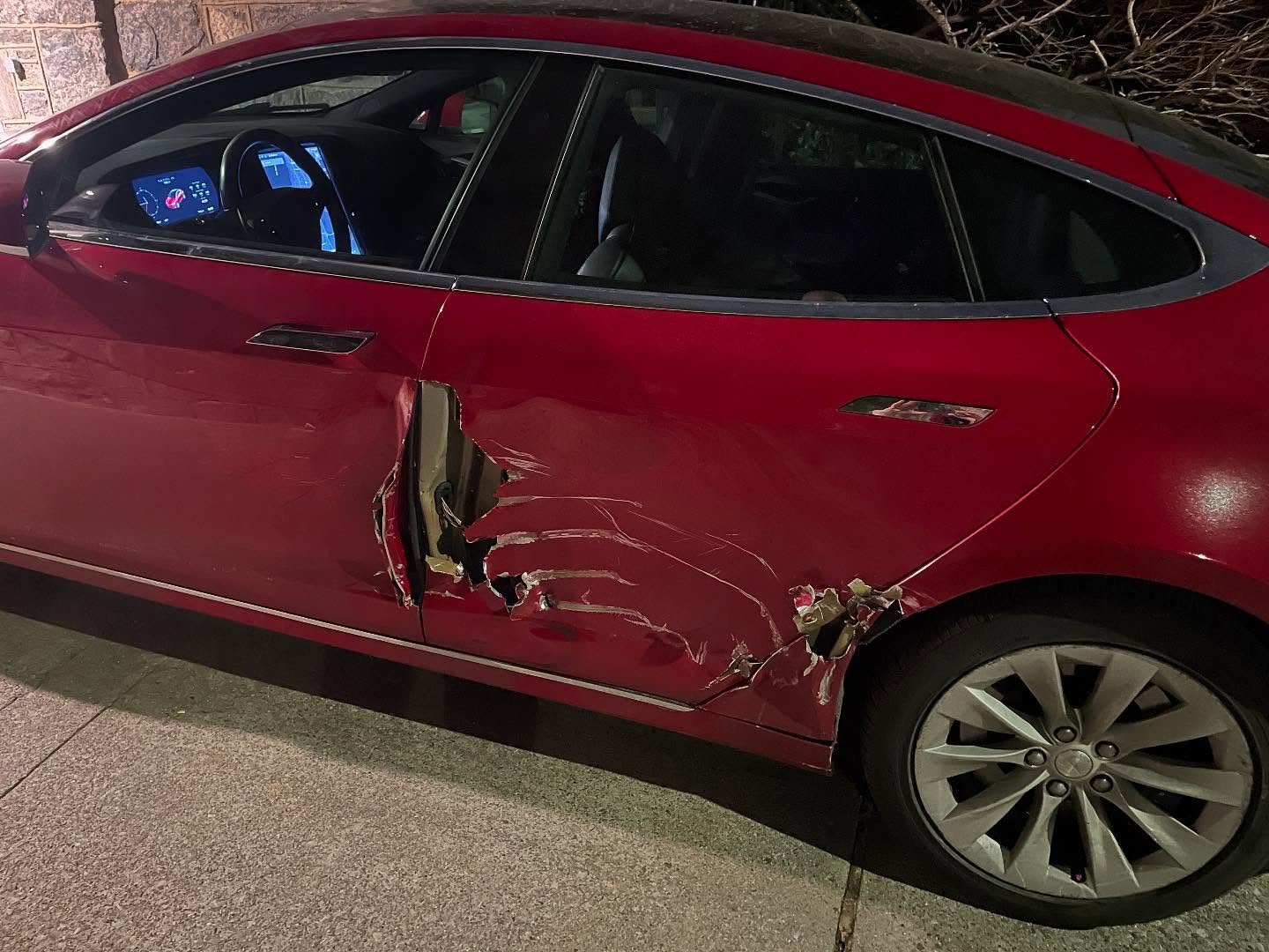 Before — Side Impact Repair