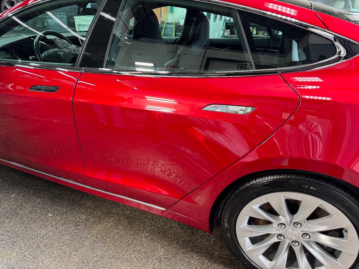 After — Side Impact Repair