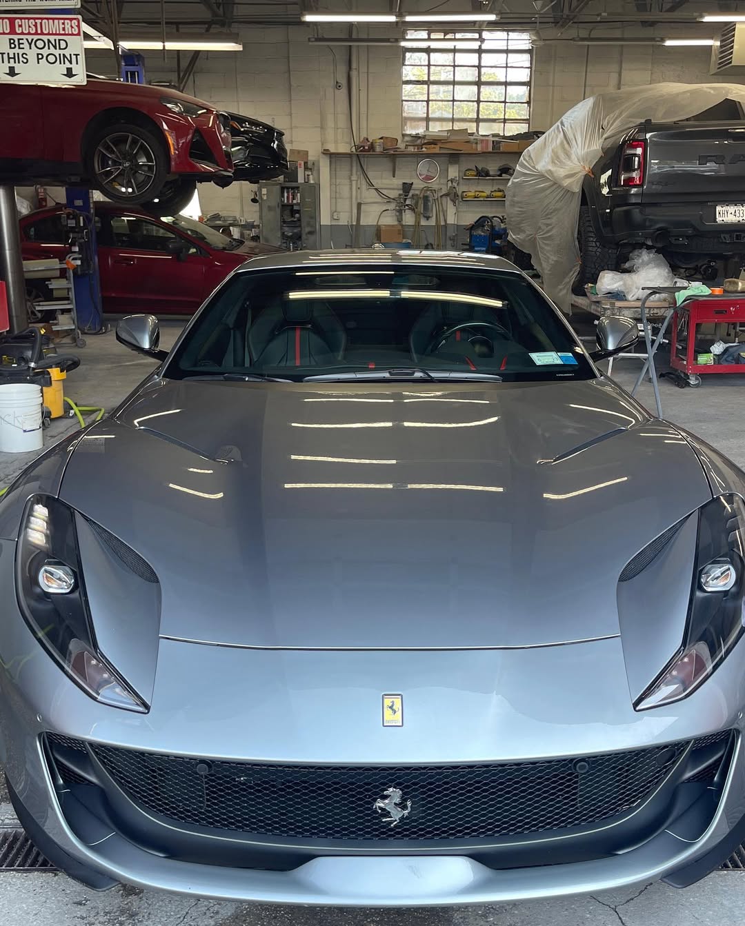 Collision repair — front end restoration