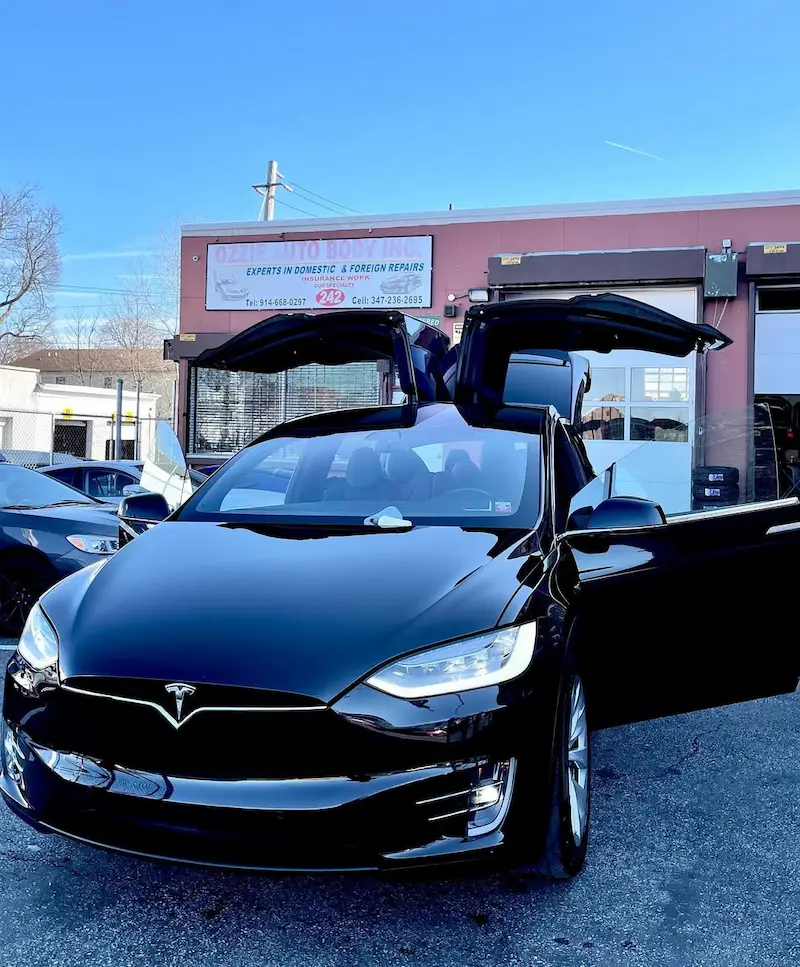 Tesla X certified body repair